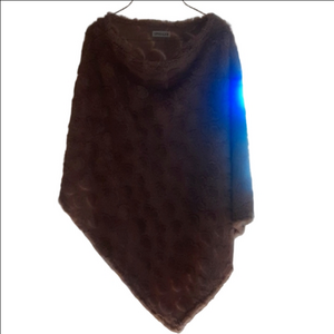 Brown Poncho Sweater (PASSAGE)